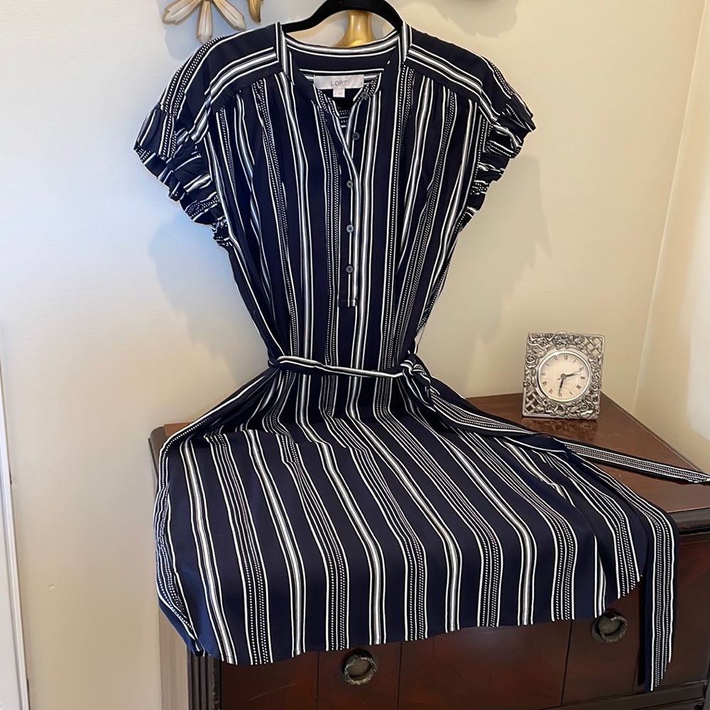 Loft midi length dress